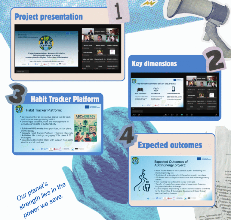 Blue White Scrapbook project presentation