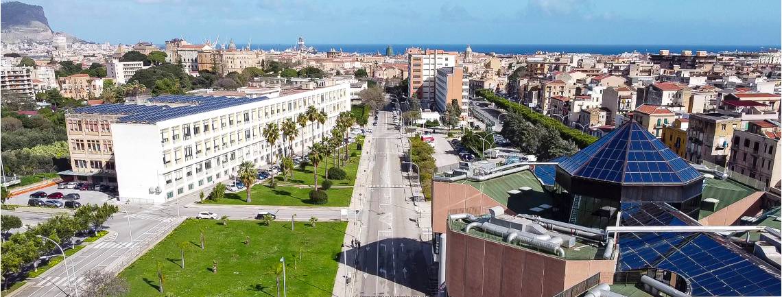 UNIPA Campus with surrounding buildings