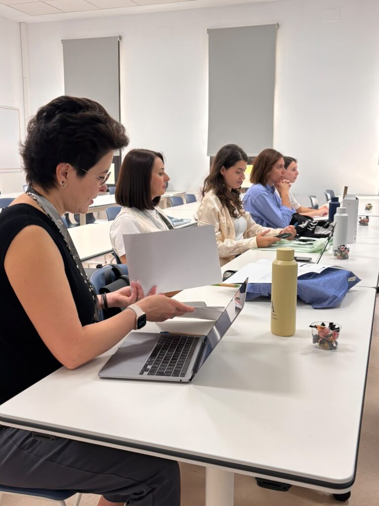 Project partners in meeting room